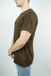 Unisex Organic Bamboo T-shirt in Cocoa