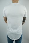 The Glacier Curved Hem T-shirt in White