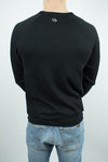 The Night Bay Raglan Sweater in Black