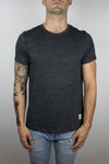 The Trigger Slub Tee in Charcoal