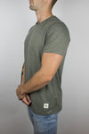 The Trigger Slub Tee in Olive