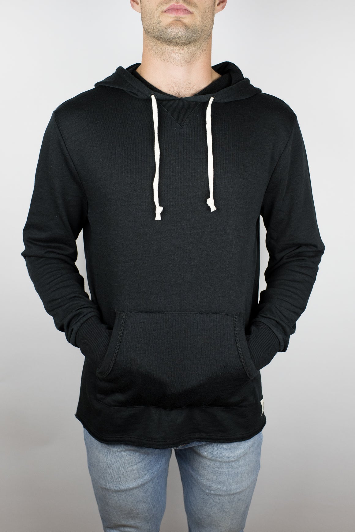 The Embers Terry Hoodie in Black