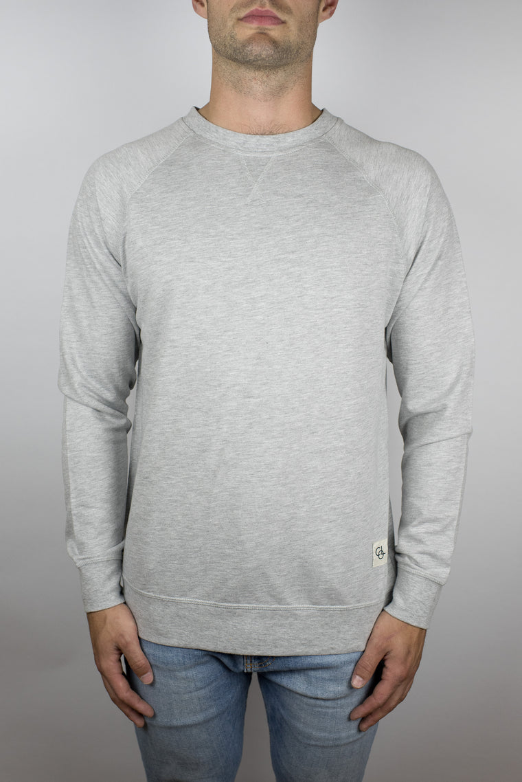 The Passion Raglan in Light Grey