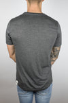 The Steady Burn Tee in Dark Grey