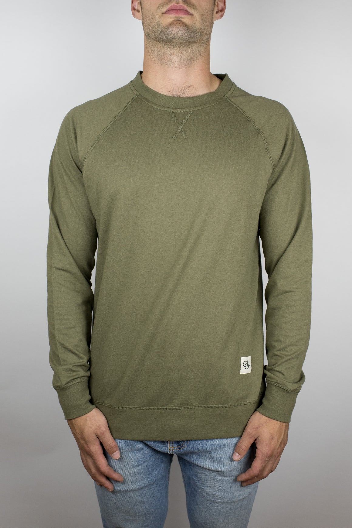 The Passion Raglan in Olive