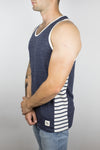 The Heatwave Jersey Tank in Navy